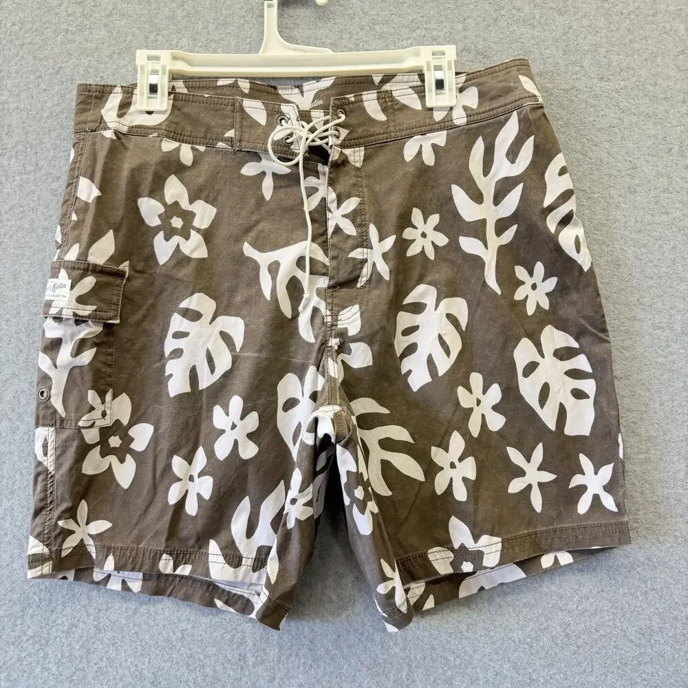 Kanvas By Katin Board Shorts Mens 34 Floral Heritage Collection Kehi Swim Trunks